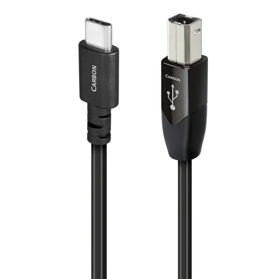 สาย USB AUDIOQUEST : USB-CARBON (C TO B) (USB 2.0) (0.75M)